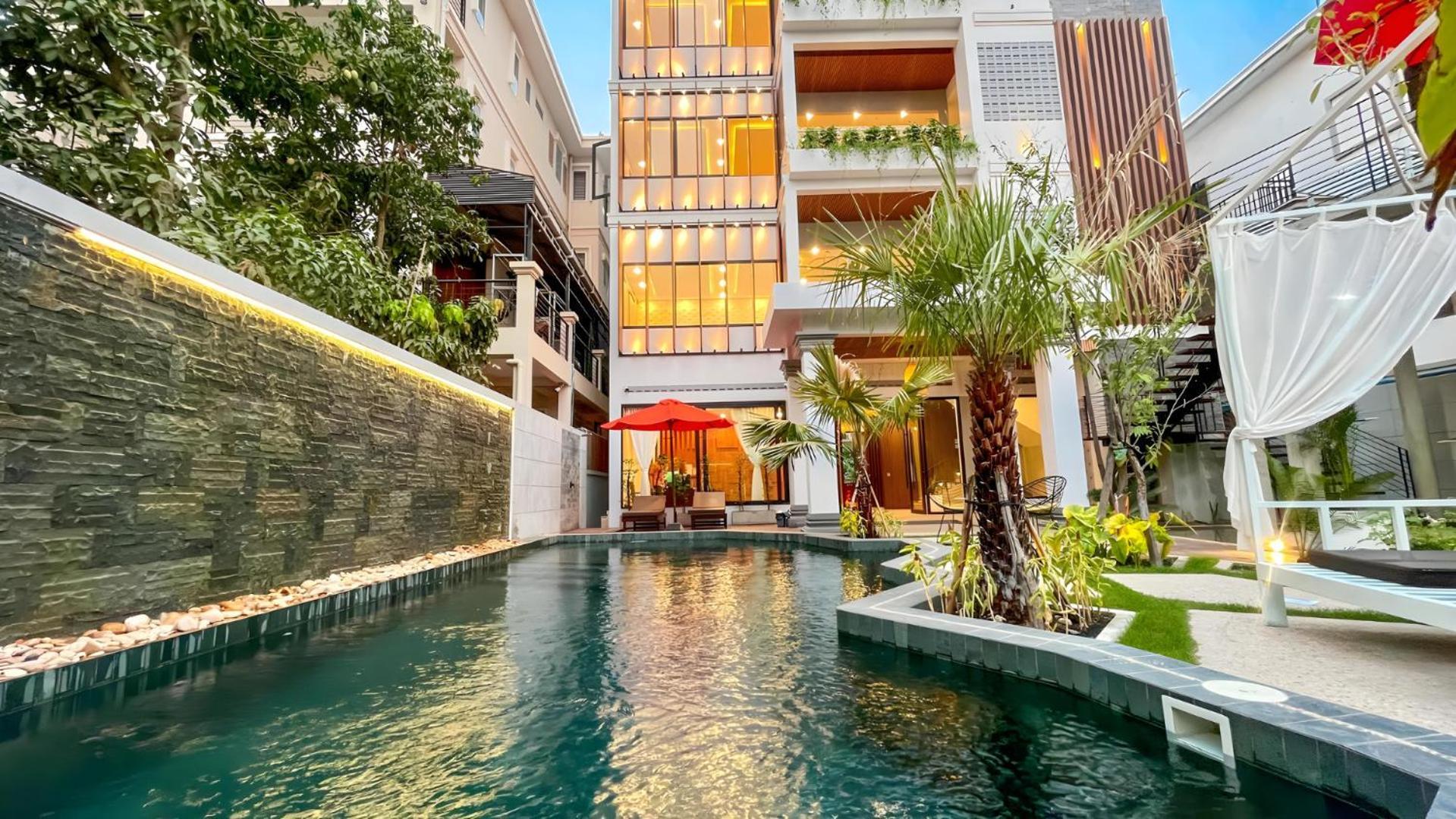 Hotel The Luxury Ciudad de Siem Riep Exterior foto