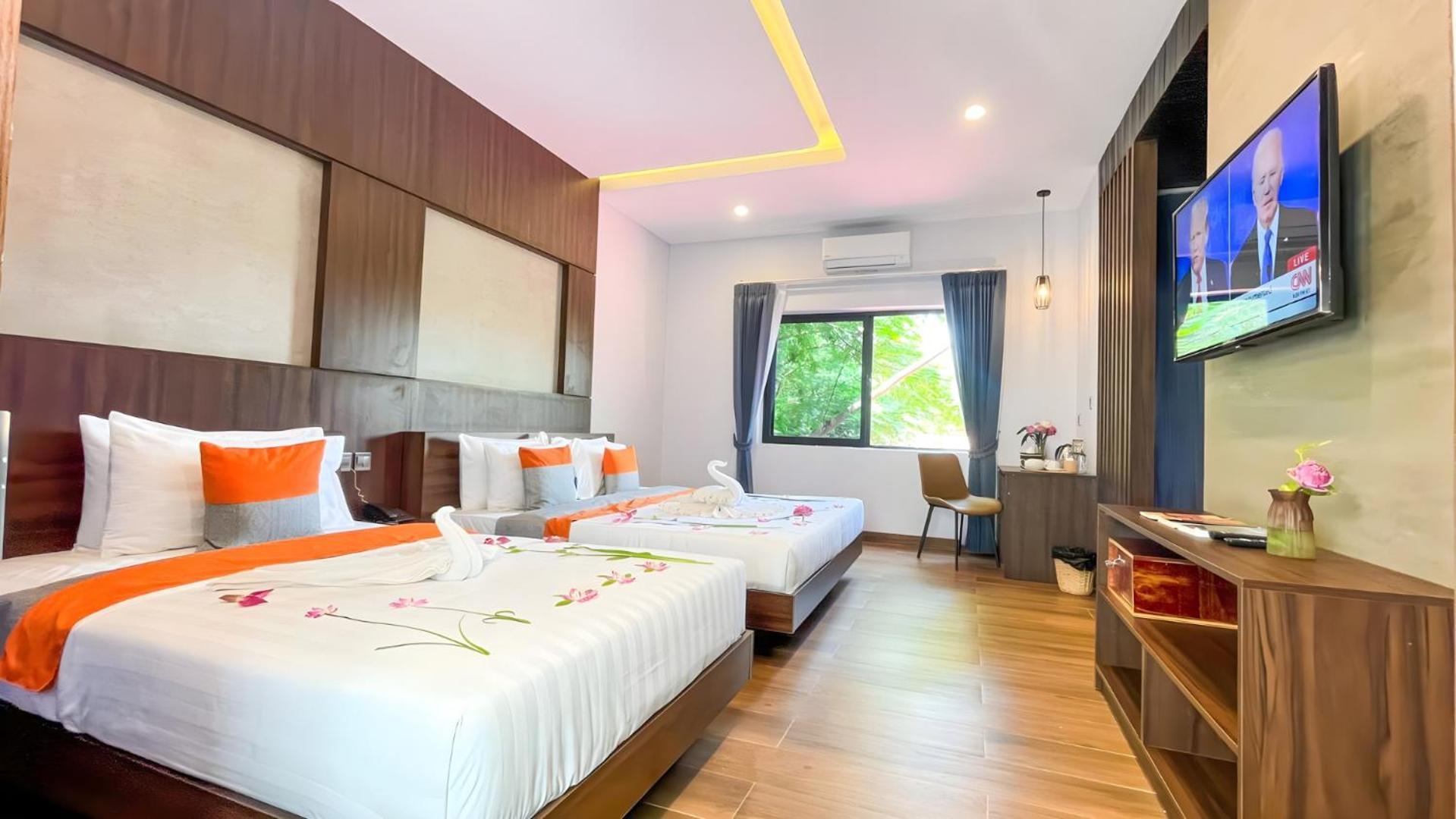 Hotel The Luxury Ciudad de Siem Riep Exterior foto