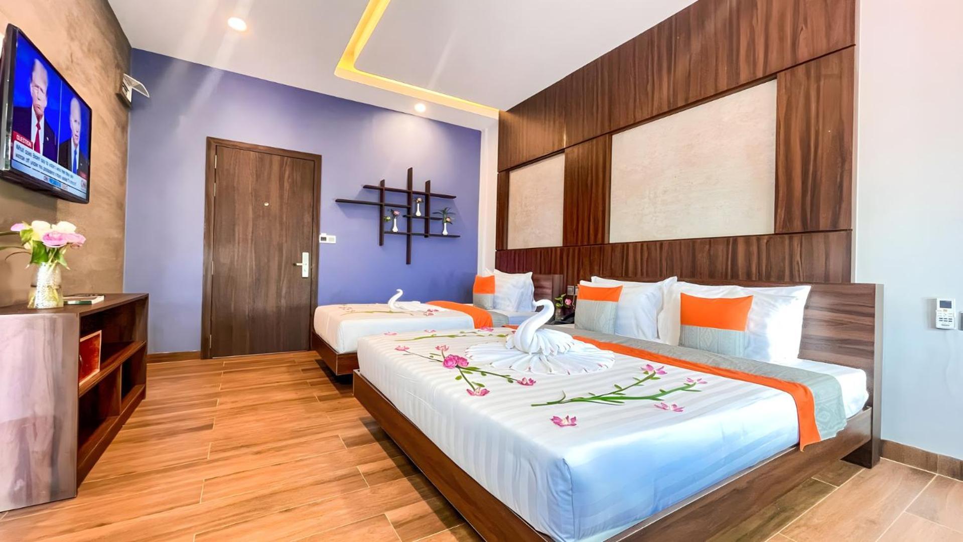 Hotel The Luxury Ciudad de Siem Riep Exterior foto